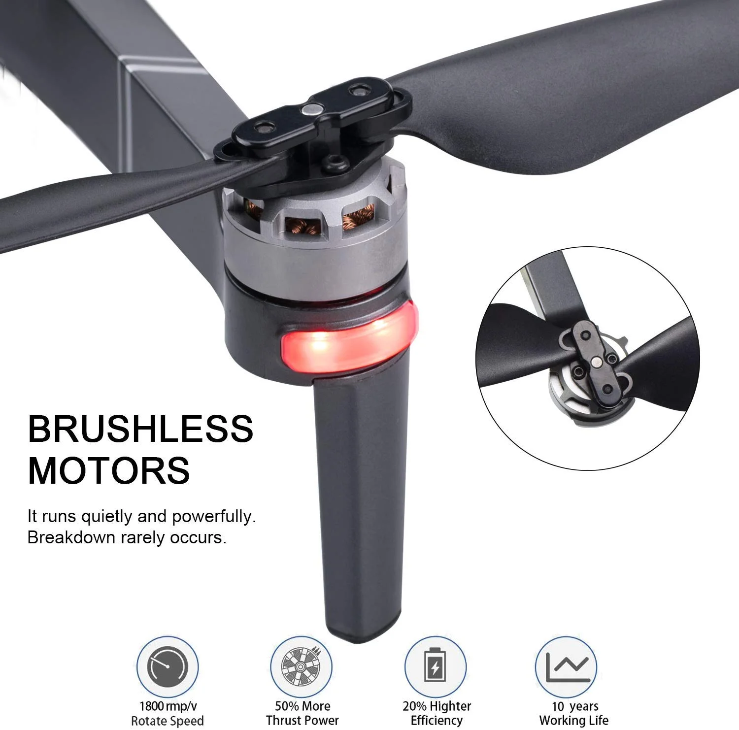 Contixo F24 Pro Drone 4K UHD Camera, GPS FPV, 30 Min Flight, Foldable, Brushless Motor