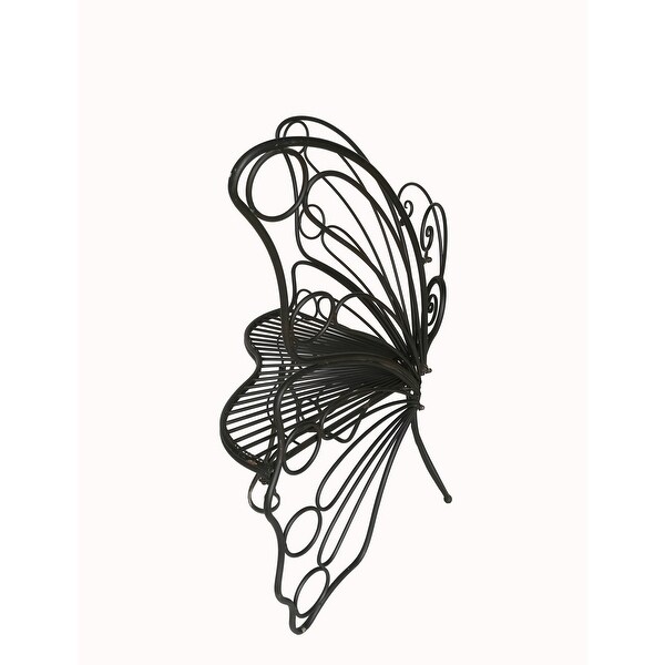 Antique Black Butterfly Chair