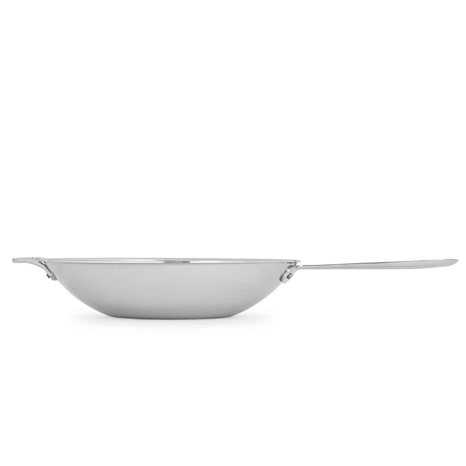 All Clad Stainless Steel Open Stir Fry Pan - 14x22