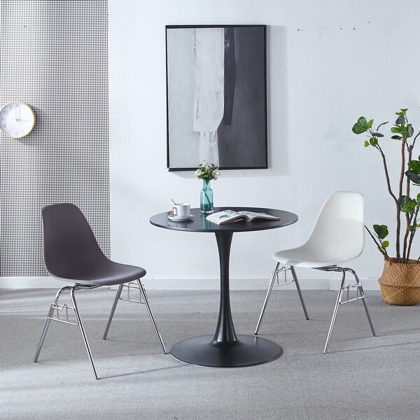 Midcentury Round Dining Table ,Kitchen Table,Easy to assemble and clean