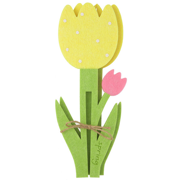 My Home Deko-Tulpe aus Filz