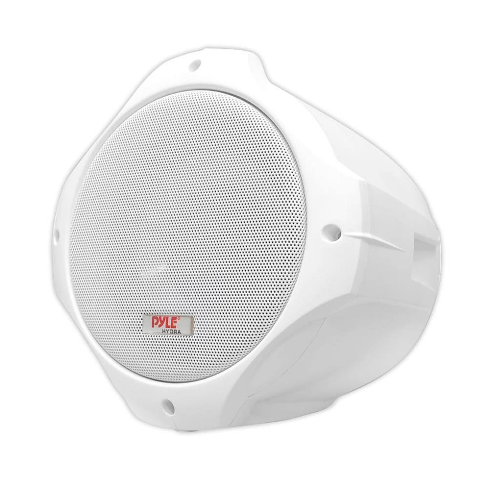 Pyle PLMRW65 2-Way White Wakeboard Speakers (6.5