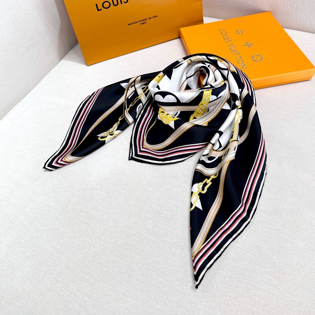 LV's luxurious and versatile silk scarf - cnluxepick