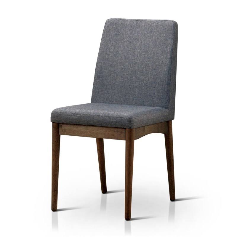 Furniture of America Affinis Side Chair in Natural Tone (Set of 2)