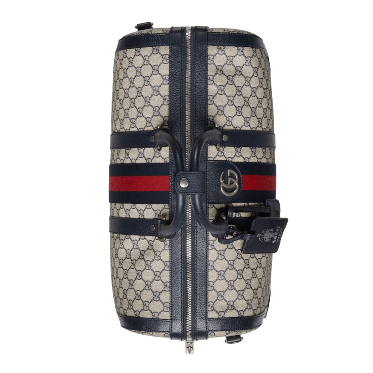 Gucci GG Supreme Canvas Small Savoy Duffle Bag – Beige