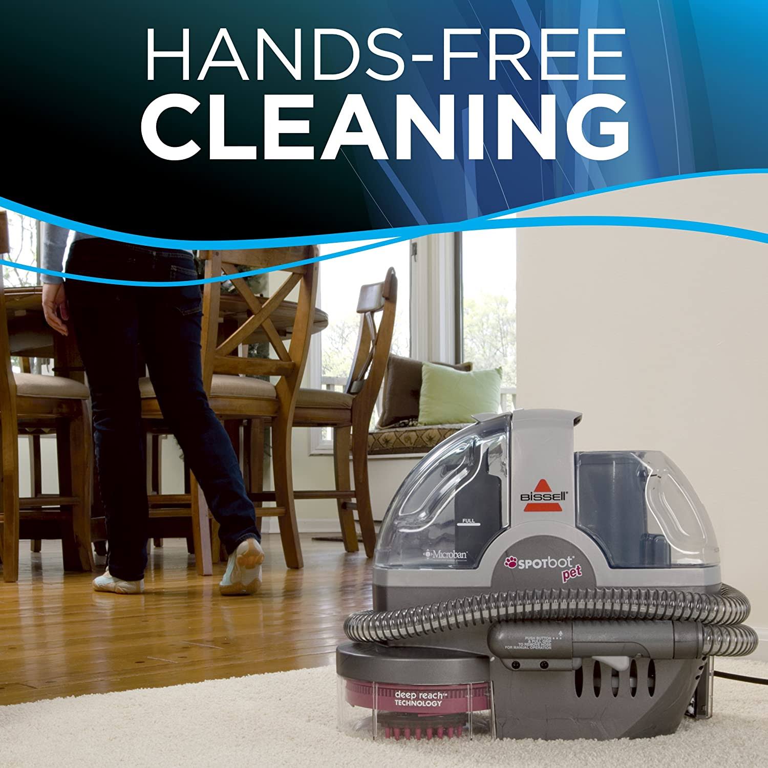 SpotBot Pet Handsfree Spot and Stain Cleaner with Deep Reach Technology 33n8