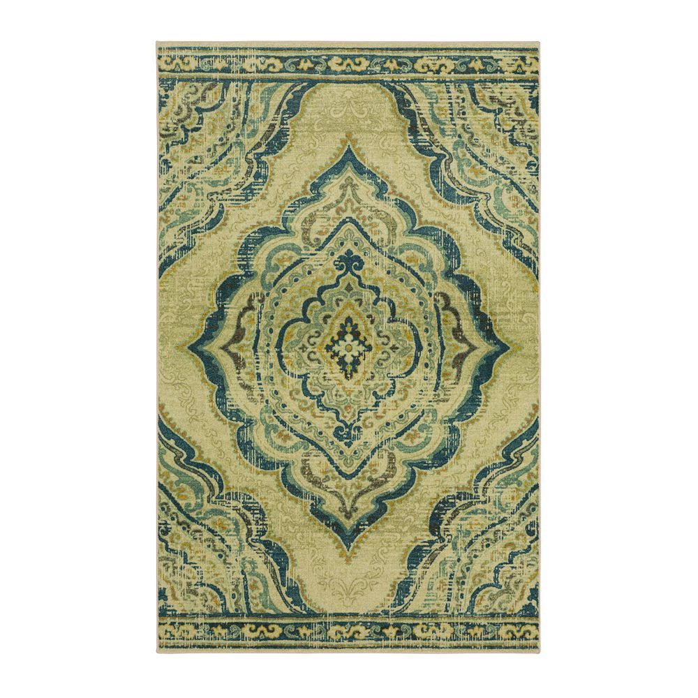 Mohawk Home 2&6x22 x 6& Prismatic Eastern Heights Runner in Blue