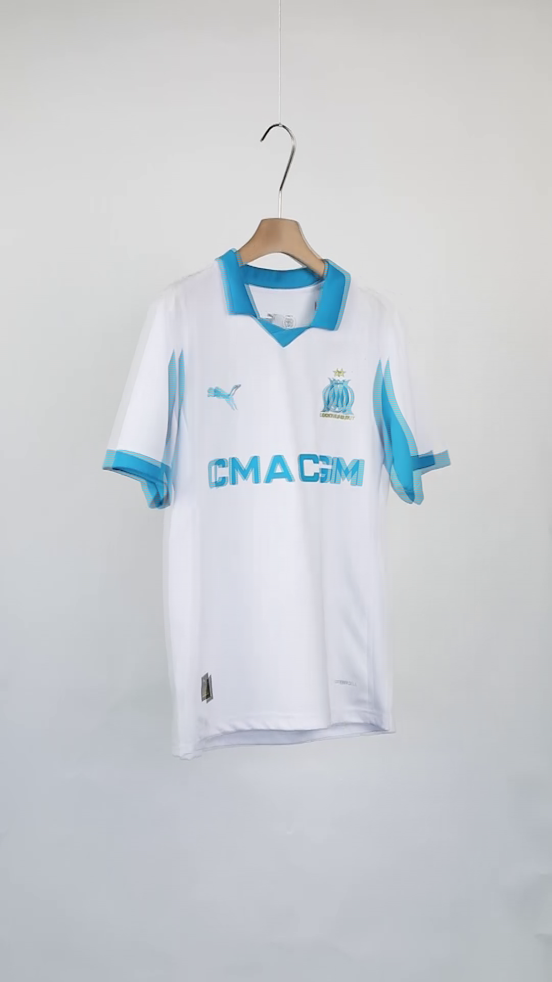 RABIOT #25 Marseille Home Soccer Jersey 2025/26
