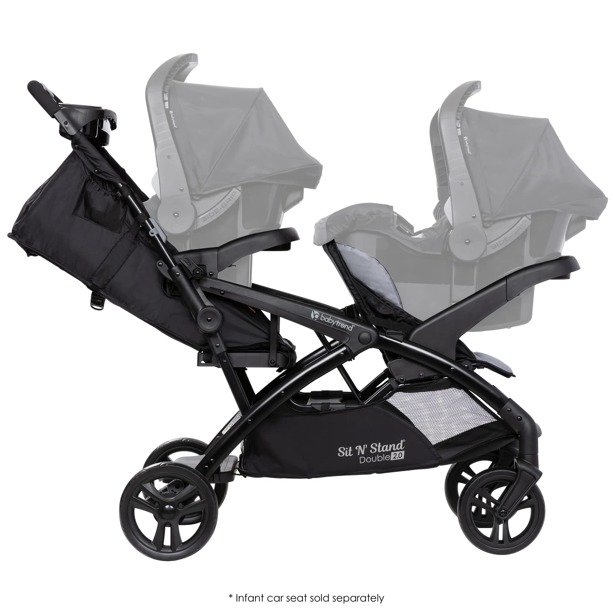 Baby Trend Stroller Harness Compartment