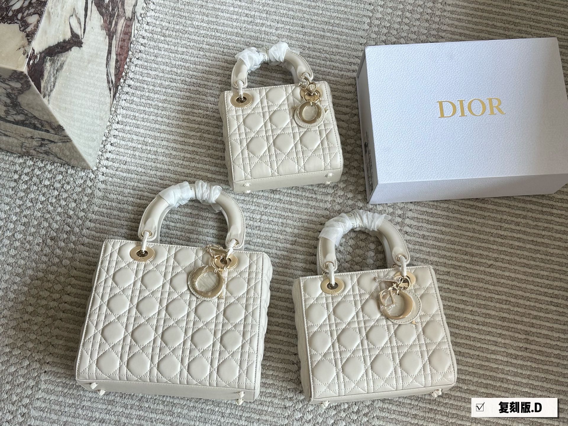 Dior Lambskin Lady Dior Bag - cnluxepick