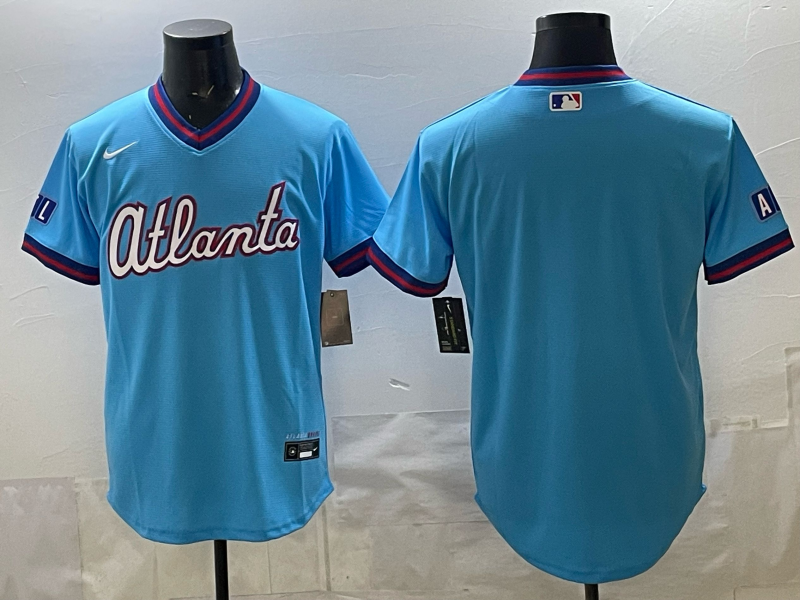 Men's Atlanta Braves Powder Blue 2026 City Connect Stadium Jersey