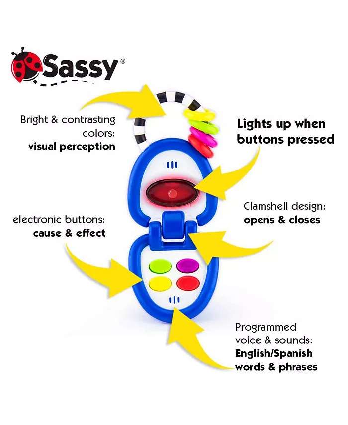 Sassy Baby Sassy Phone of My Own Baby Interactive Activity Toy