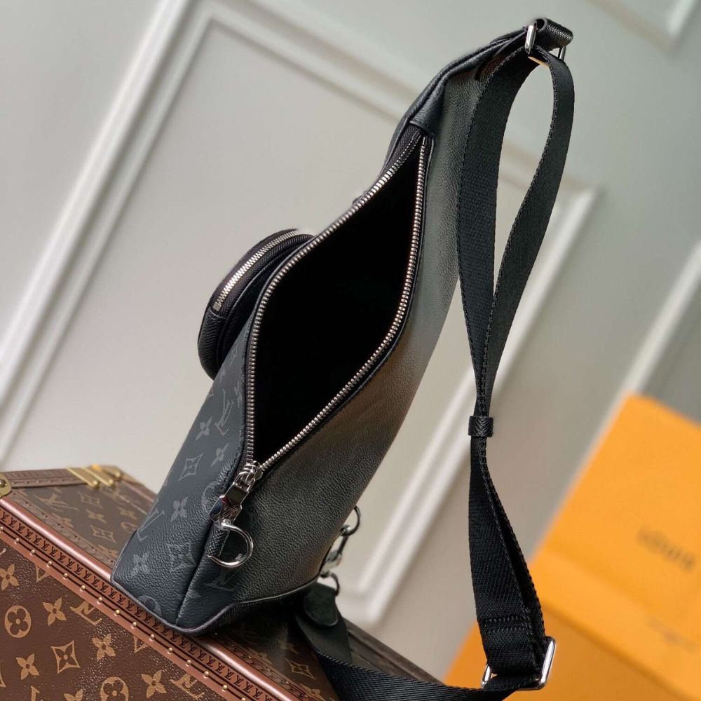 Louis Vuitton Duo Slingbag Black 7.9 Inches M30936