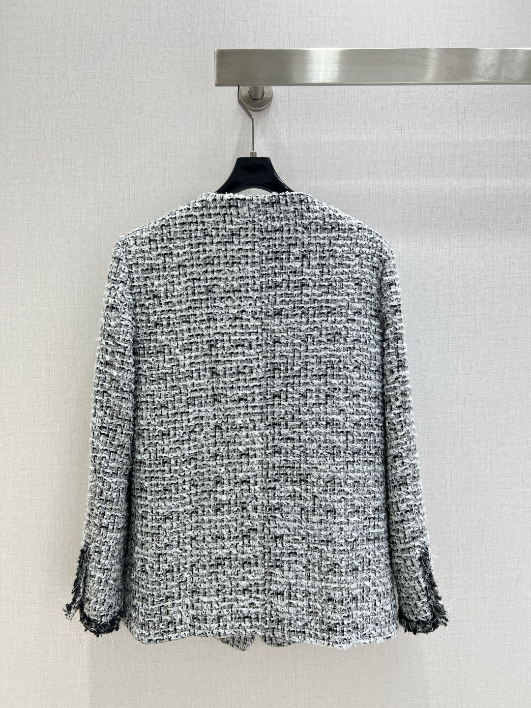 Chanel Early Fall New Round Neck Braided Long-Sleeved Jacket - cnluxepick