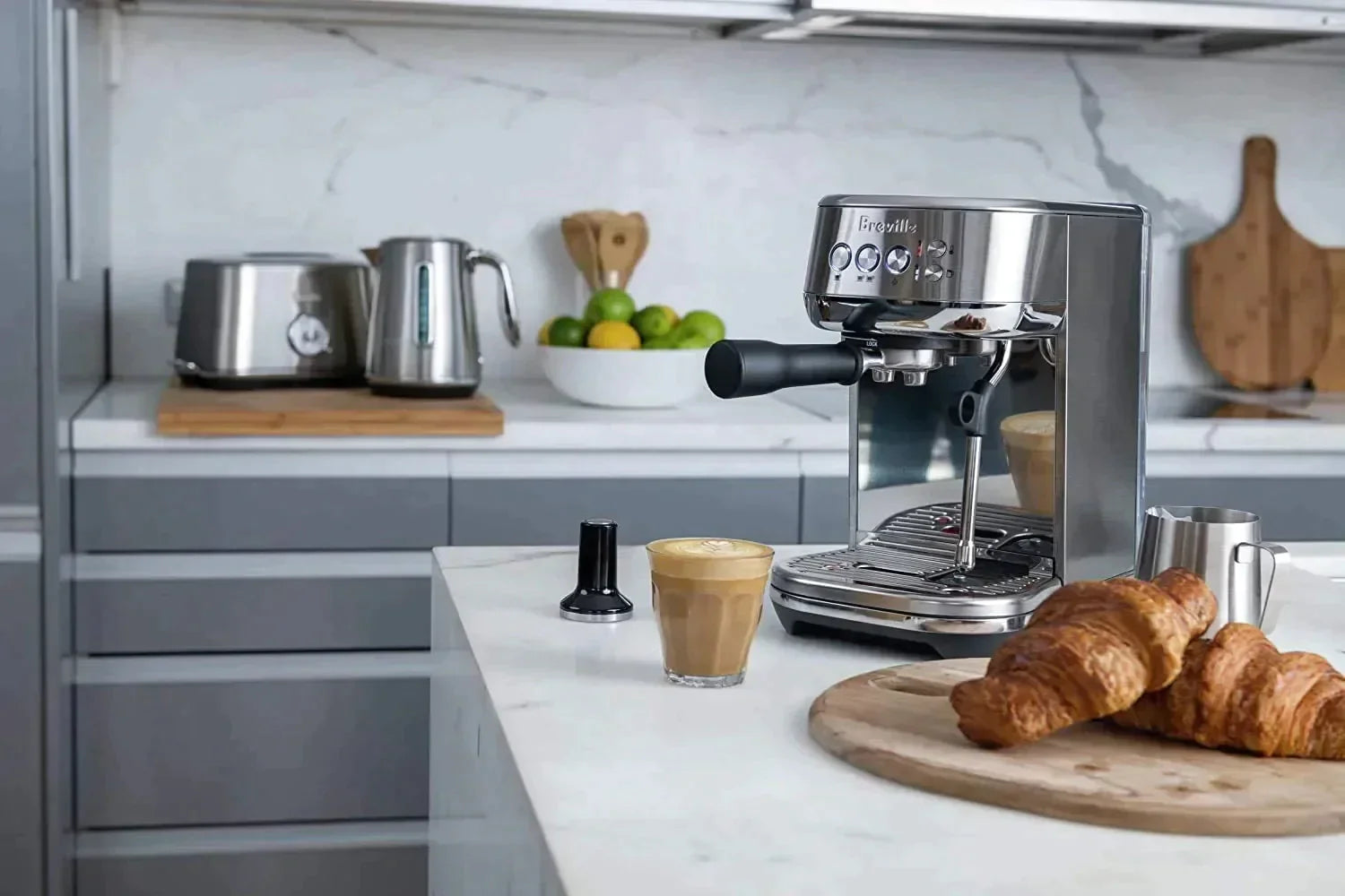 Breville BES500BSS Bambino Plus Espresso Machine – Brushed Stainless Steel