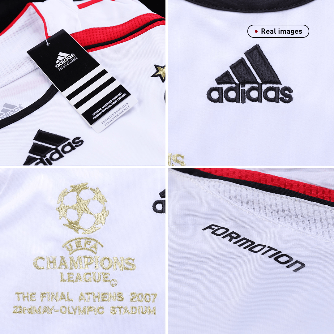 Retro Soccer Jersey RONALDO #99 AC Milan Away 2006/07 - UCL