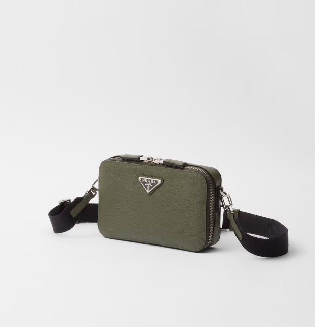 Prada Brique Saffiano leather bag