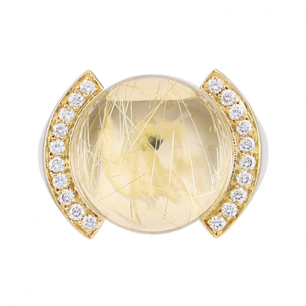 Cartier K18 Yellow Gold Ring B4043300