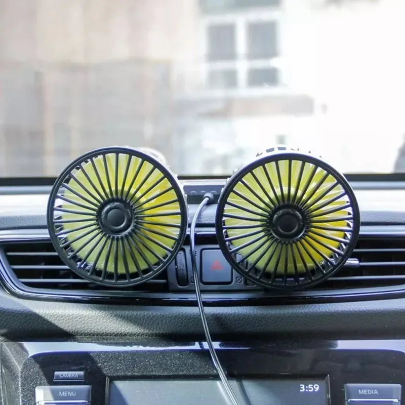 Adjustable Car Fan - Enjoy Double Air Conditioning