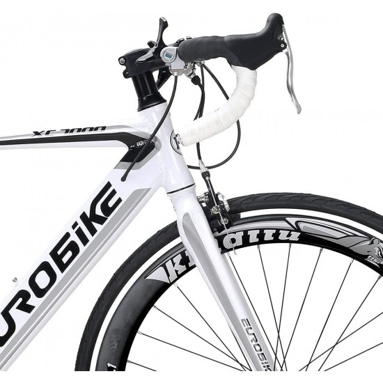 XC7000 Lightweight Adult Road Bike Aluminum Frame Regular High Rim 14 Speed Gear System Road Bicycle