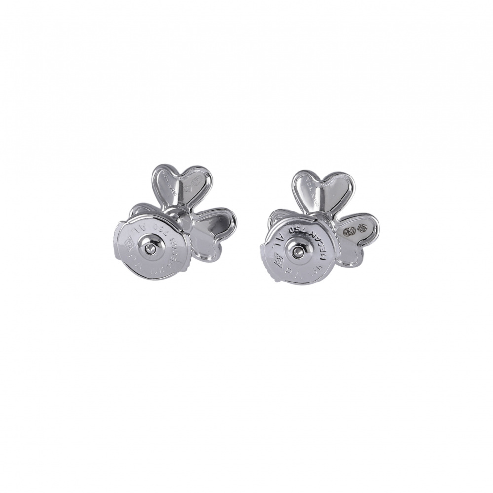 Van Cleef & Arpels Frivole Earrings 18K White Gold Diamond VCARP0J600