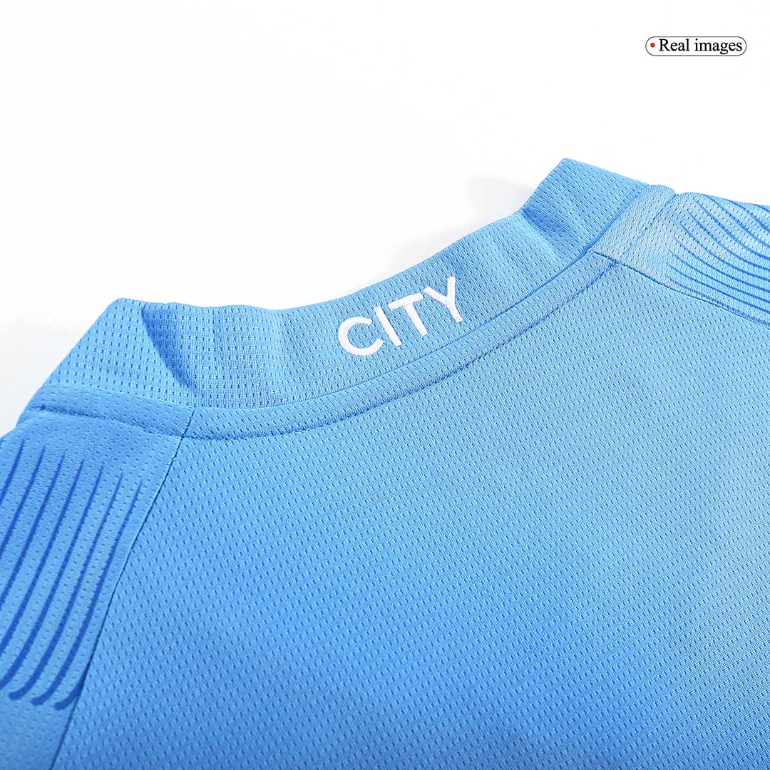 GREALISH #10 Manchester City Home Soccer Jersey 2023/24