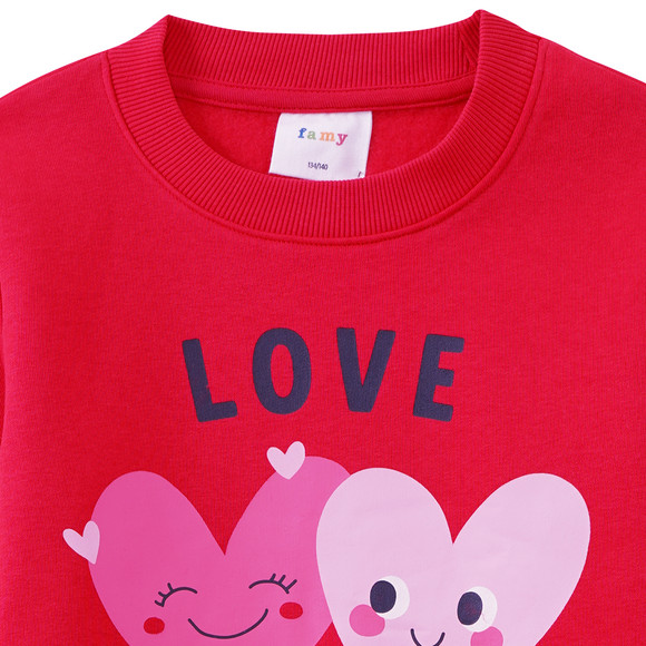 Famy Mädchen Sweatshirt mit Print
