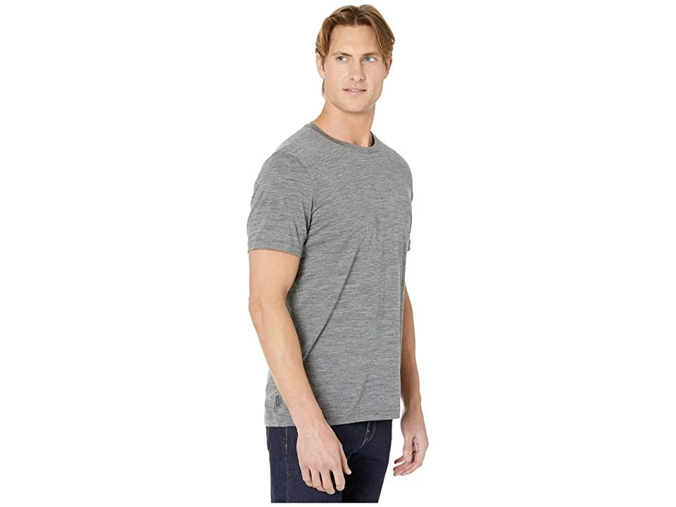 Icebreaker Men&s Tech Lite SS Crewe - XXL - Gritstone Heather