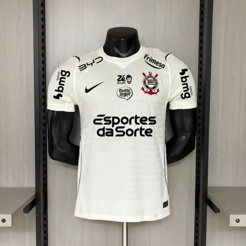 Player Version All Sponsors 26-27 Corinthians Home S-4XL