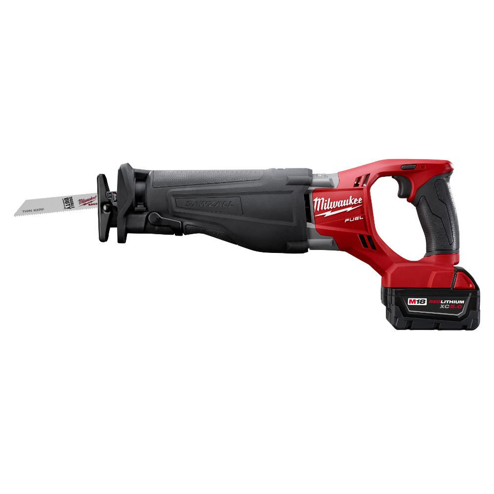 2026 Milwaukee M18 FUEL 18-Volt Lithium-Ion Brushless Cordless Combo Kit (10-Tool) W/(2) 5.0 Ah Batteries, (1) Charger, (2) Tool Bags