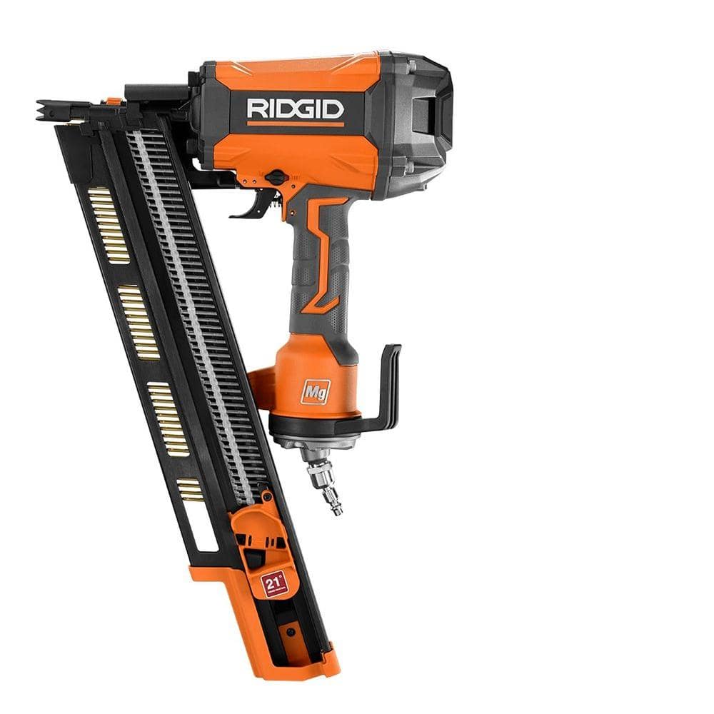 Ridgid Pneumatic 21-Degree 3-1/2 in. Round Head Framing Nailer R350RHF