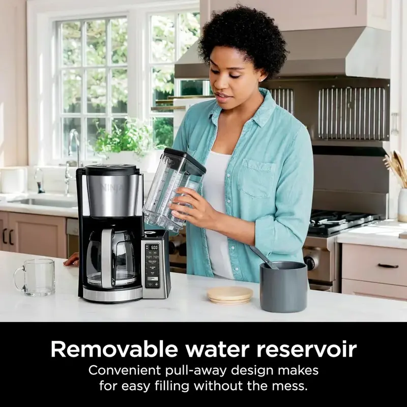 Programmable Dual-Brew Coffee Maker – Adjustable Warm Plate & Delay Start Feature