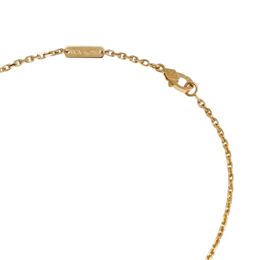 Van Cleef & Arpels Magic Alhambra Necklace 1 Motif 18K Yellow Gold VCARP4KO00