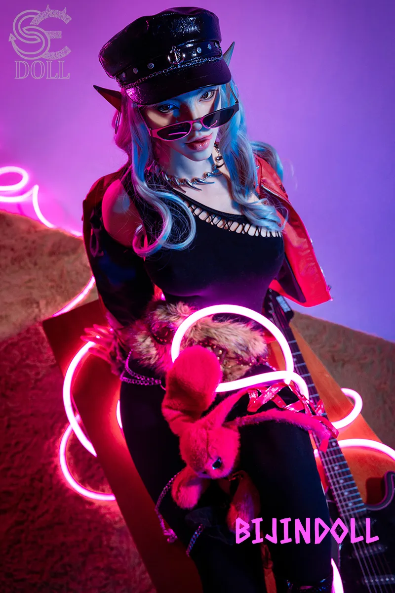 SEDOLL T165cm C-cup Silicone Sex Doll Evadora.B Head #154SO Real Skin Texture Elf Ears