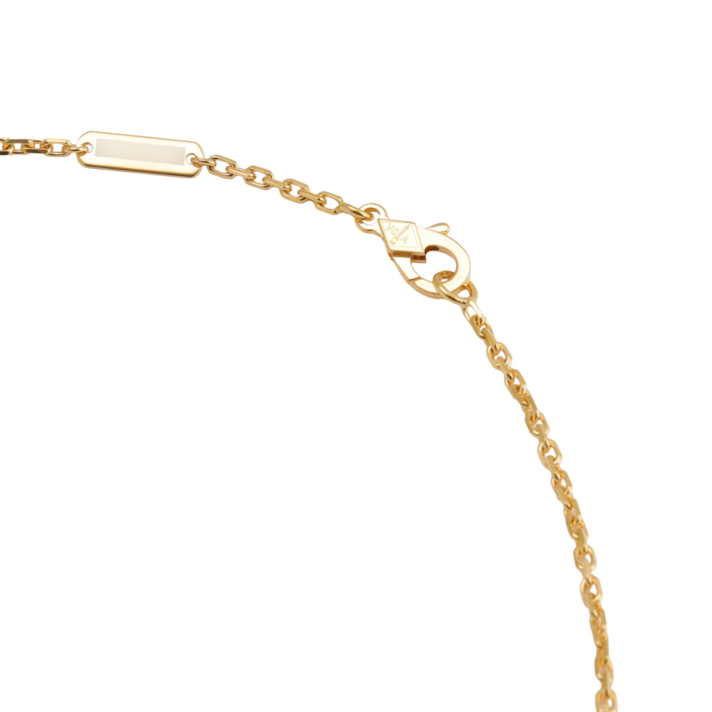 Van Cleef & Arpels K18 Yellow Gold Chain Necklace