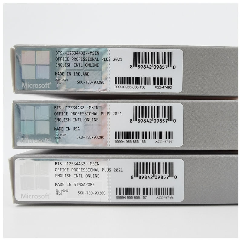 Office 2021 Professional Plus Keycard Box