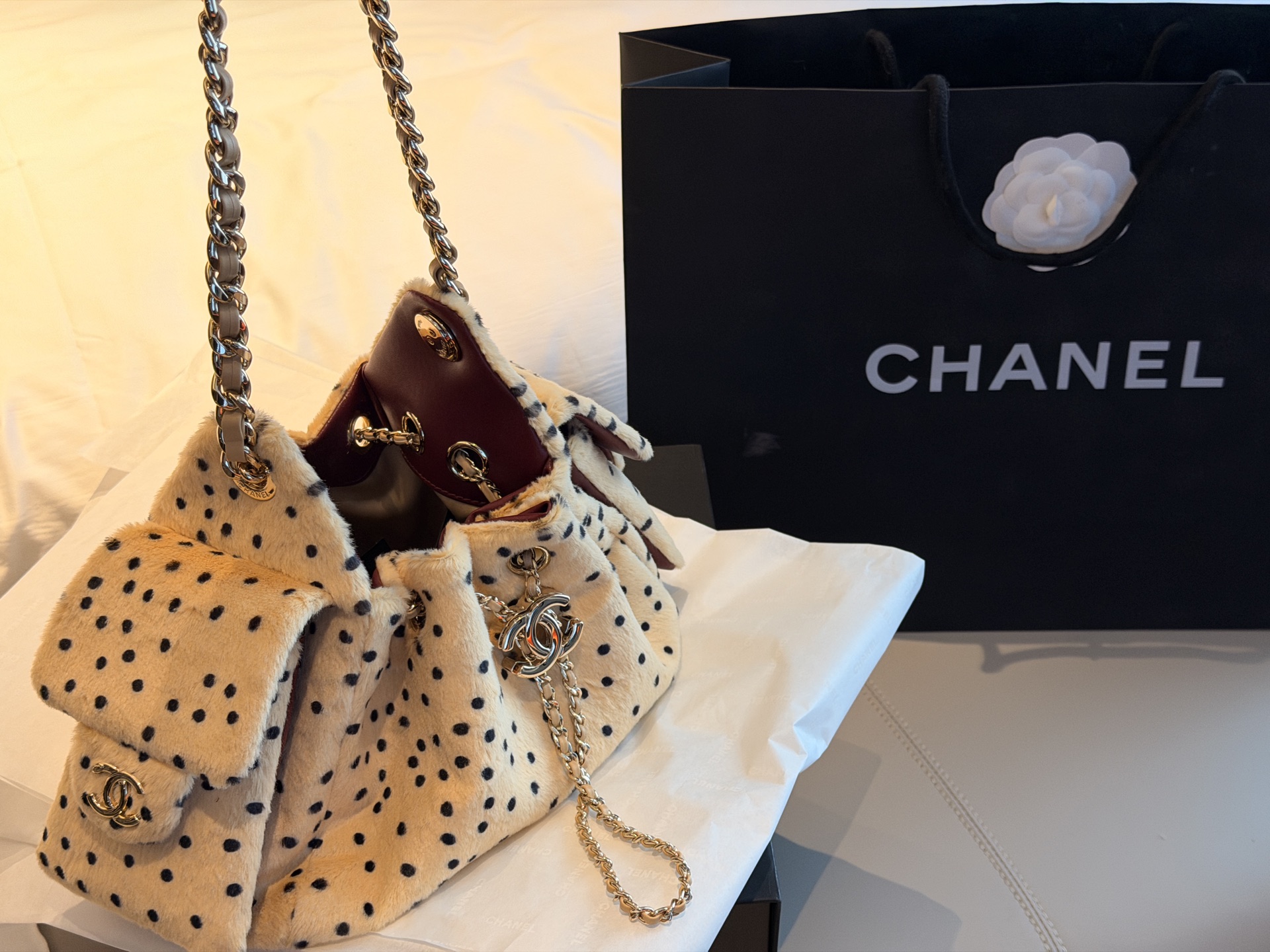 CHANEL 26A Leopard Print 25 Bag - cnluxepick
