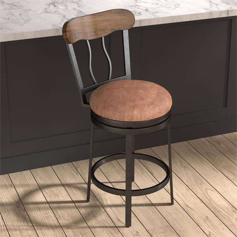American Woodcrafters Mandray Counter Stool