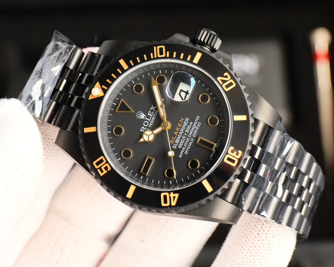Rolex Blaken 40mm Black Gold