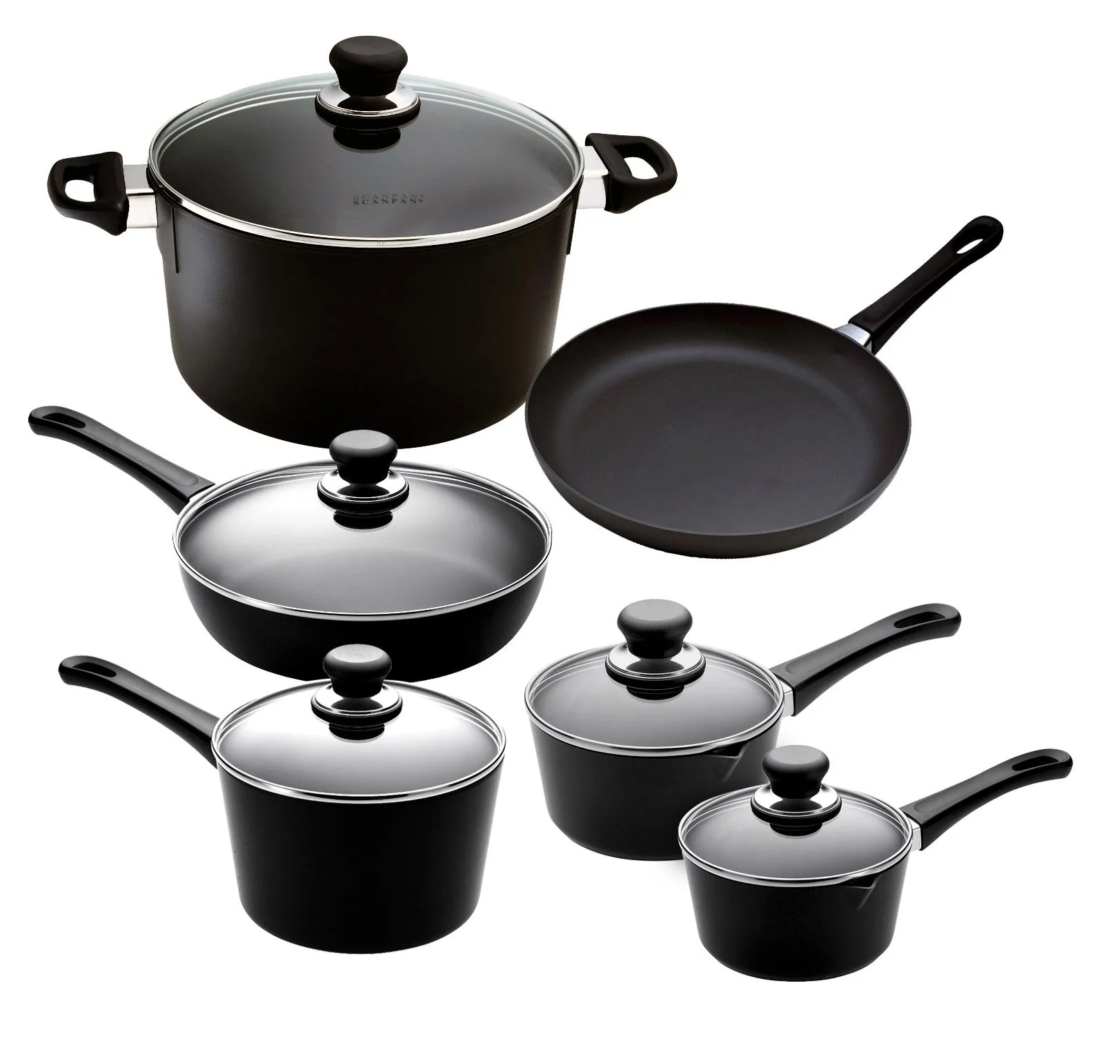 Scanpan Classic Cookware Sets 11 pc. Deluxe Cookware Set