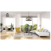 Z-Lite 481SF15-MB-OBR Malcalester - 4 Light Semi-Flush Mount Matte