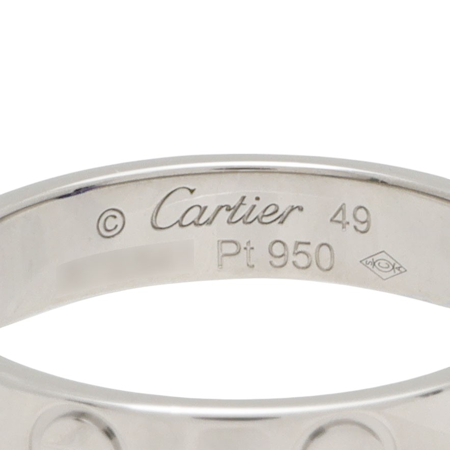 Cartier Love Sm Ring Platinum B4085300