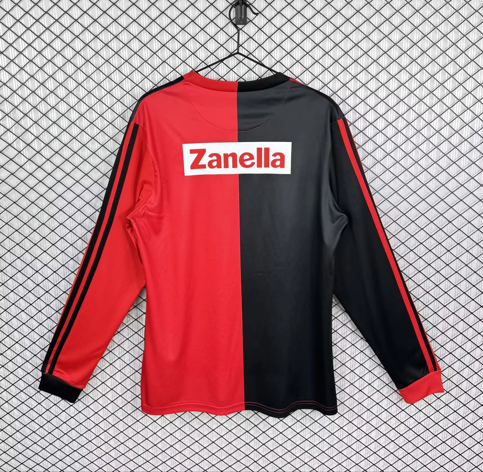 Retro Newell's Old Boys 1990/93 Home Jersey Long Sleeves S-XXL