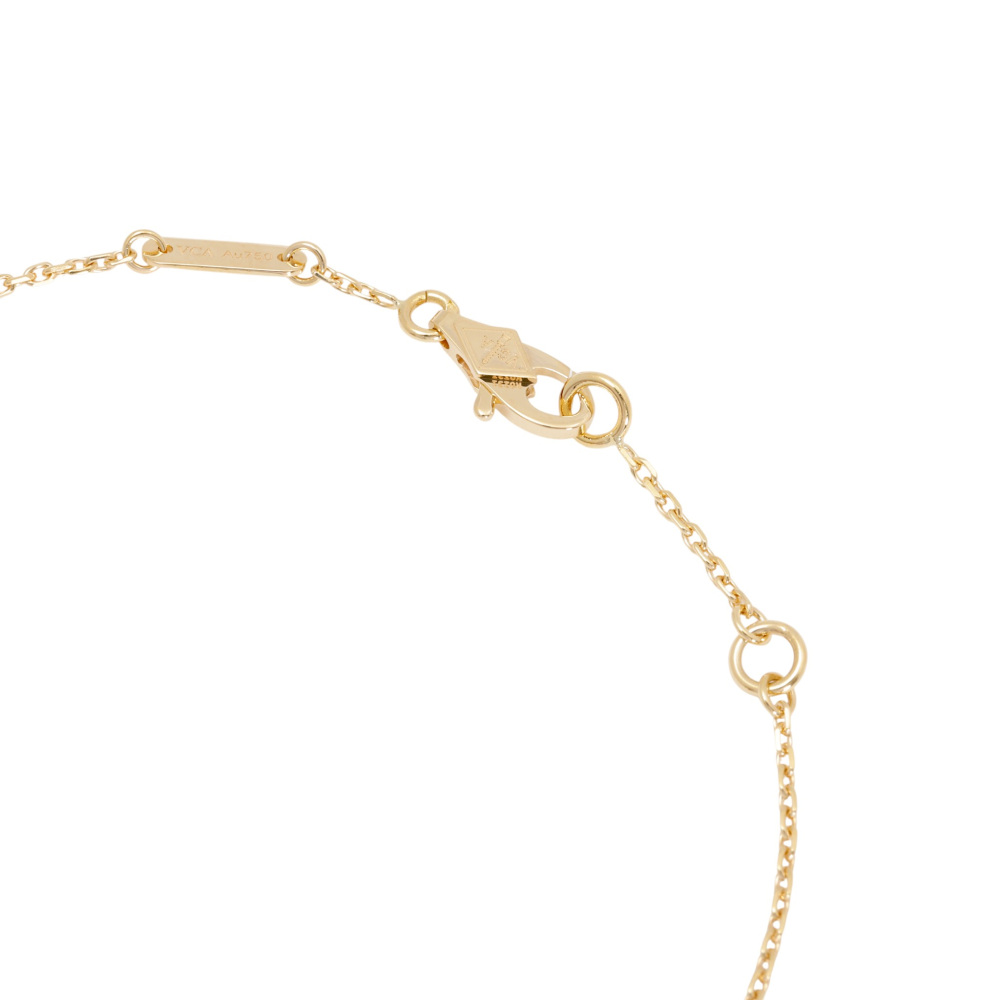 Van Cleef & Arpels Frivole Bracelet 18K Yellow Gold Diamond VCARP0J200