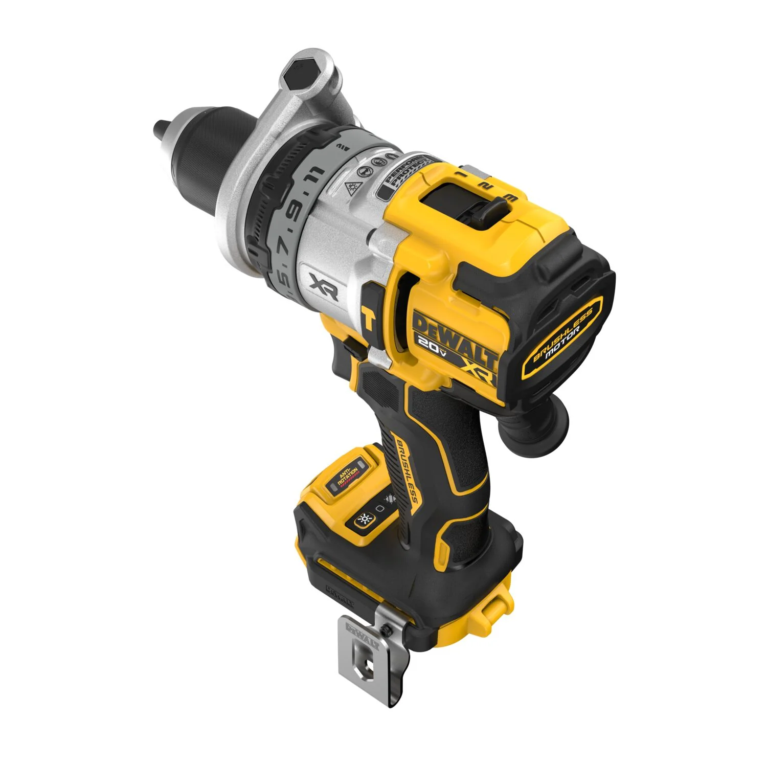 2026 Dewalt DCD1007B - 20V MAX* XR® BRUSHLESS CORDLESS 1/2 IN. 3-SPEED HAMMER DRILL (TOOL ONLY)