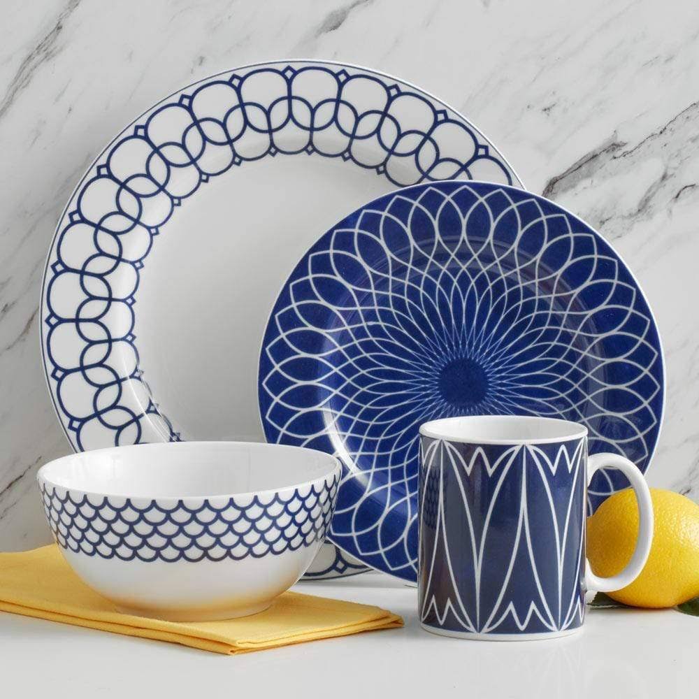 Mikasa Lavina White 4-Piece Place Setting