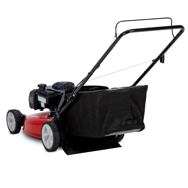 Yard Machines 21″ Gas Push Lawn Mower – 140cc Briggs & Stratton Engine, Steel Deck, 3-in-1 Mulch/Bag/Discharge