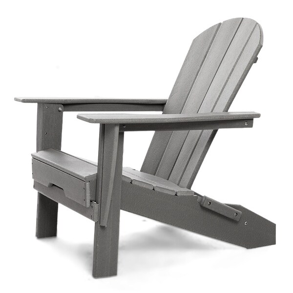 All Weather Folding Adirondack Chair,HDPE Recyclable Plastic