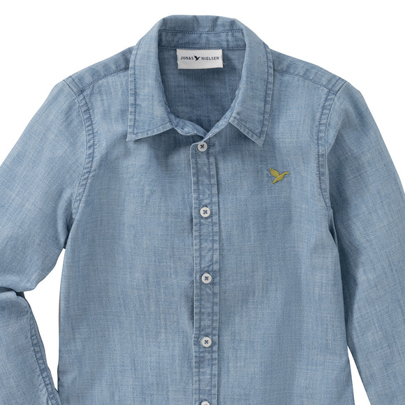 Jonas Nielsen Jungen Hemd in Jeans-Optik