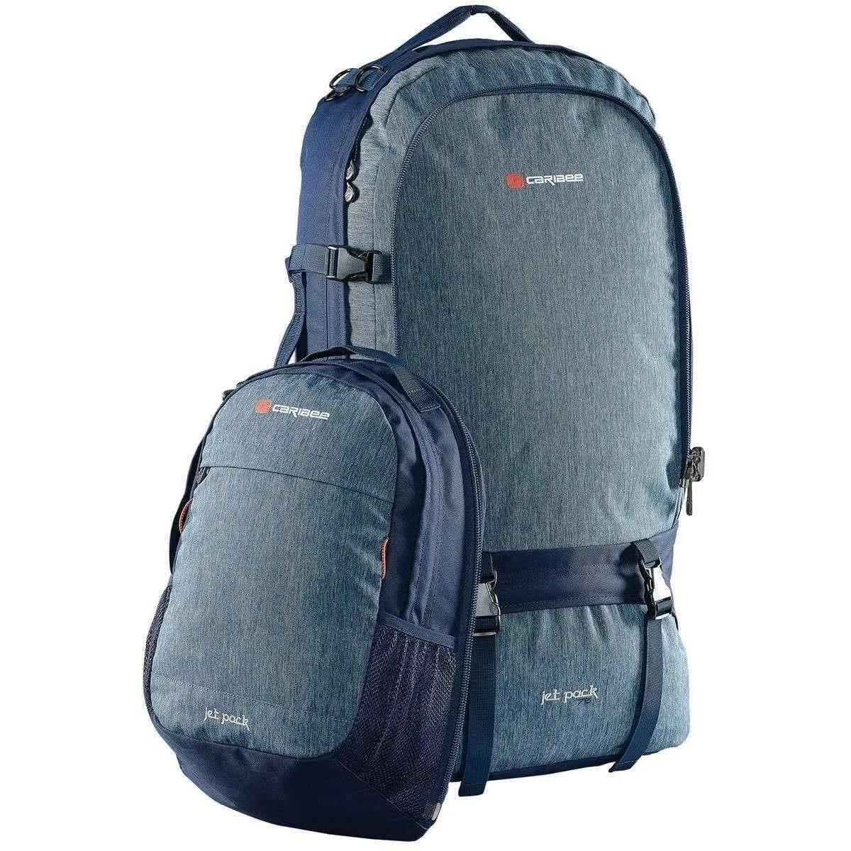 Caribee Jet Pack 65L Travel Pack - Navy